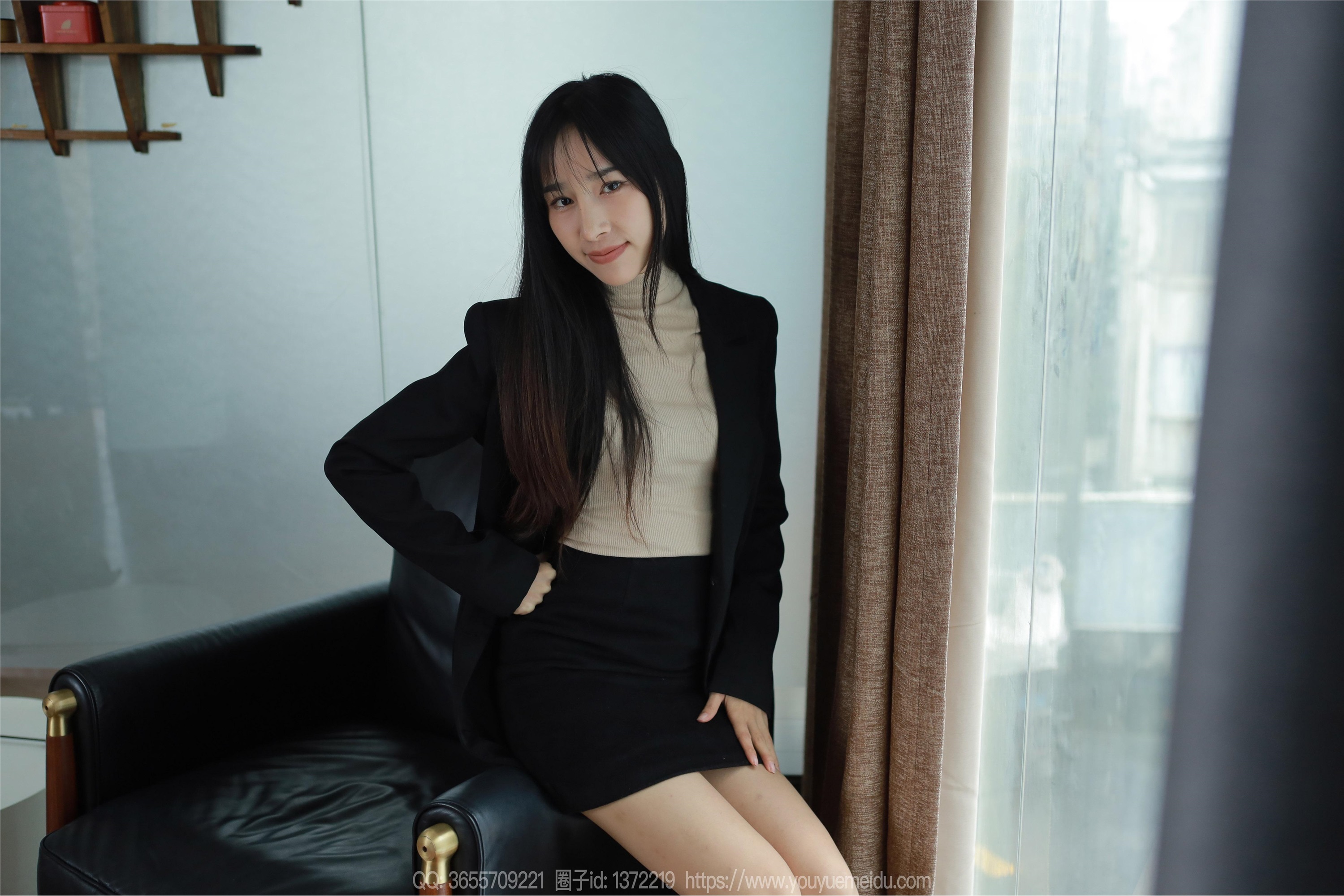 IESS异思趣向  2024.03.20 丝享家 1694 美子《OL小黑裙》